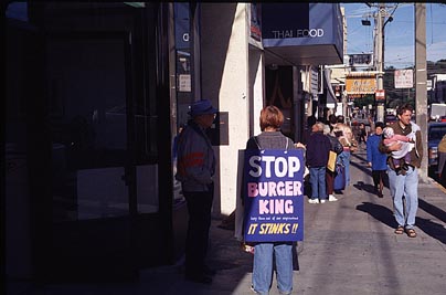 picketers